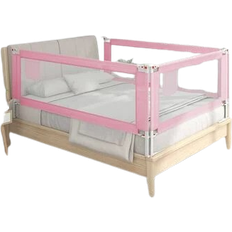 Pink Bed Accessories vidaXL Toddler Safety Bed Rail 9.8x35.4"