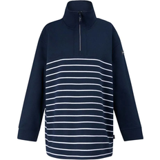 Regatta Women's Bayletta Half Placket Sweatshirt - Navy/White