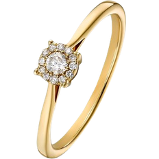 Christ Ring - Gold/Diamonds