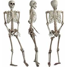 Shatchi Skeletons Halloween Decoration White