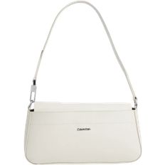 Calvin Klein Business Shoulder Bag - Ecru