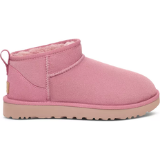 Pink - Women Boots UGG Classic Ultra Mini - Dusty Orchid