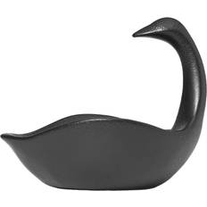 Black Easter Decorations Ferm Living Swan - Accessoires Keramik Schwarz 1104270029 Osterdekoration