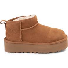 UGG Kid's Classic Ultra Mini Platform Boot - Chestnut