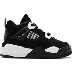 Nike Air Jordan 4 Retro White Thunder TD - Black/Black/White