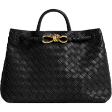 Bottega Veneta Medium Andiamo Handbag - Black