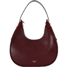 Dune London Dedicated Logo Shoulder Bag - Burgundy