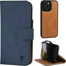 Iphone 16 case Torro Nubuck Leather Wallet Case with Detachable Cover for iPhone 16 Pro Max