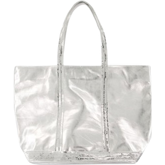 Vanessa Bruno Cabas L Shopper Bag - Silver