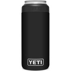 Yeti Rambler Colster Slim Can Black Bottle Cooler