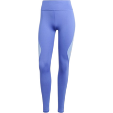 Adidas Own The Run Colorblock Full-Length Leggings - Semi Cobalt Blue/Blue Spark