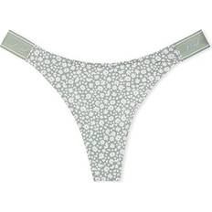 Victoria's Secret Cotton Logo Knickers - Iceberg Green Floral