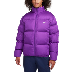 Nike Men'sSportswear Club Puffer Jacket - Disco Purple/White