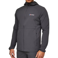 Berghaus Theran Full Zip Jacket - Grey Pinstripe/Jet Black