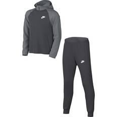 Sportswear Garment Tracksuits Children's Clothing Nike Older Kid's Sportswear Tracksuit - Smoke Grey/Anthracite/White