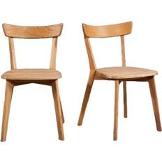 Oak Kitchen Chairs Corrigan Studio Urbano Dark Grey/Oak Kitchen Chair 80cm 2pcs