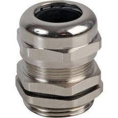 Pro Power M-MA M32 Brass Nickel Plated Cable Gland 16-22mm Dia