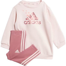 Babies Other Sets Adidas Infant Essentials Allover Print Leggings Set - Sandy Pink