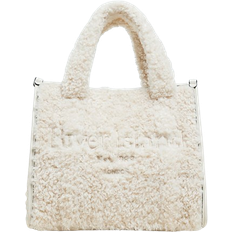 River Island Embossed Tote Bag - Cream