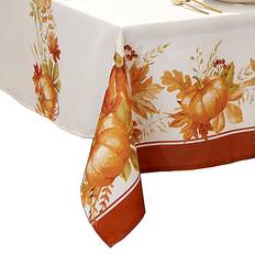 Elrene Home Fashions Autumn Pumpkin Grove Tablecloth Multicolour (213.4x152.4cm)