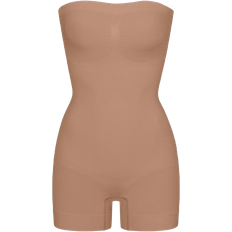 Beige Shapewear & Under Garments SKIMS Seamless Sculpt Strapless Shortie Bodysuit - Sienna