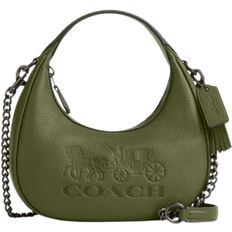 Coach Carmen Mini Crossbody - Gunmetal/Military Green