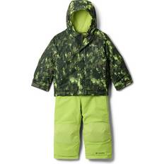 Insulating Function Snowsuits Children's Clothing Columbia Buga Ii Race Suit Green,Blue Years Boy