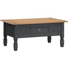 Mercers Furniture Corona Grey Coffee Table 50x95cm