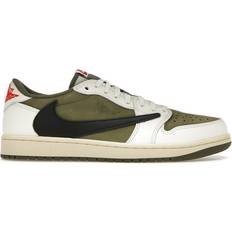 Nike Travis Scott X Jordan 1 Low OG SP - Medium Olive/Black/Sail/Muslin