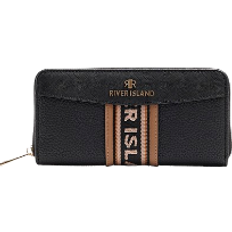 River Island Webbing Purse - Black