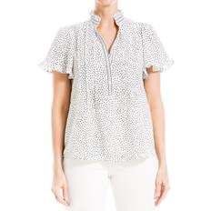 Max Studio Pintuck Blouse