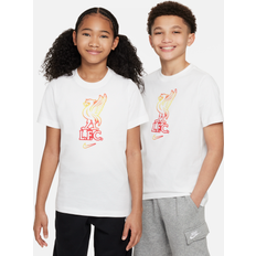 Junior - Liverpool FC T-shirts Nike Youth Liverpool FC Crest White T-Shirt