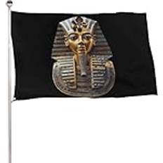 MHXYZHW Egyptisk Farao Tryckt Flagga 91 x 152 cm Banderoll Med 2 Mässingsöljetter