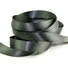 Berisfords Berisfords Double Faced Satin Ribbon 669 Smoked Grey 7cm per metre