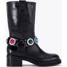 Multicoloured Ankle Boots Kurt Geiger Women's Boots Black Leather Octavia