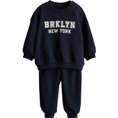 H&M Baby's Sweatshirt Set 2-piece - Navy Blue/Brklyn