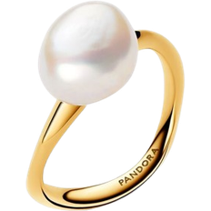 Pandora Baroque Treated Freshwater Cultured Ring - Gold/Pearl