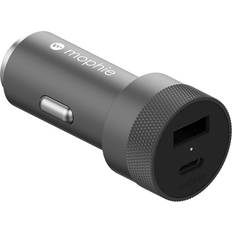 Mophie 32W Dual USB-C + USB-A Car Charger