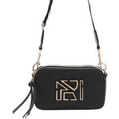 River Island Hardware Camera Crossbody Bag - Black