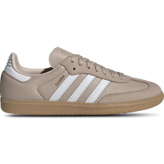 Beige - Women - adidas Samba Shoes Adidas Samba OG W - Wonder Taupe/Cloud White/Gold Metallic