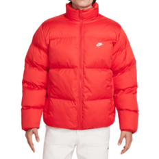 Nike Red Outerwear Nike Men's Sportswear Club Puffer Jacket - University Red/White