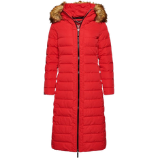 Superdry Langer Arctic Steppmantel - High Risk Red