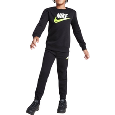 Nike Multi Futura Crew Tracksuit - Black