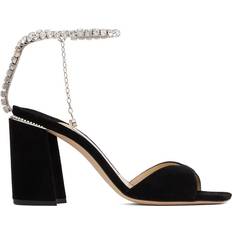 Jimmy Choo Saeda 85 Suede - Black