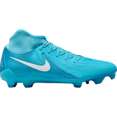 Multi Ground (MG) - Nike Phantom Football Shoes Nike Phantom Luna 2 Academy MG High-Top - Blue Fury/White