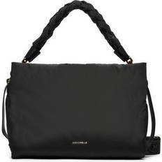 Nylon Crossbody Bags Coccinelle Boheme Puffy Nylon Shoulder bag black