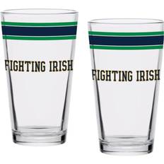 Indigo Falls Notre Dame Fighting Irish Pint Two-Pack Beer Glass 16fl oz