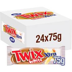 Twix Fingers White Chocolate & Biscuit Full Case 24 x 75 g Caramel