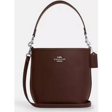 Coach Outlet Womens City Bag in Face Leather Brown One Size