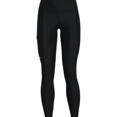 Under Armour Women's HeatGear No Slip Waistband Full Length Leggings - Black/White